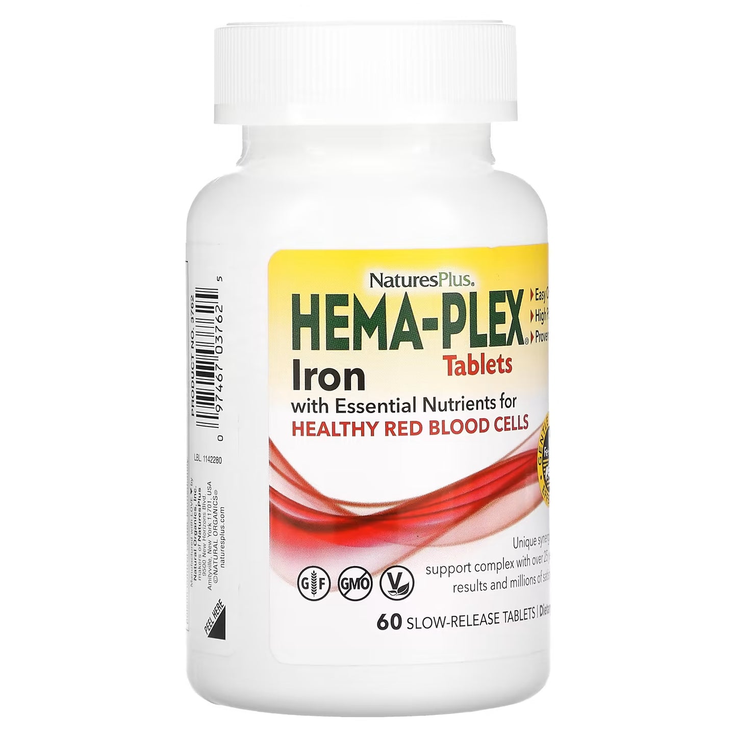 NaturesPlus®Hema-Plex, 60 Slow-Release Tablets