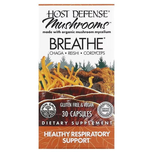 Host Defense, Mushrooms, Breath