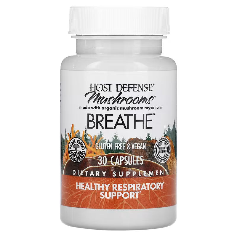 Host Defense, Mushrooms, Breath