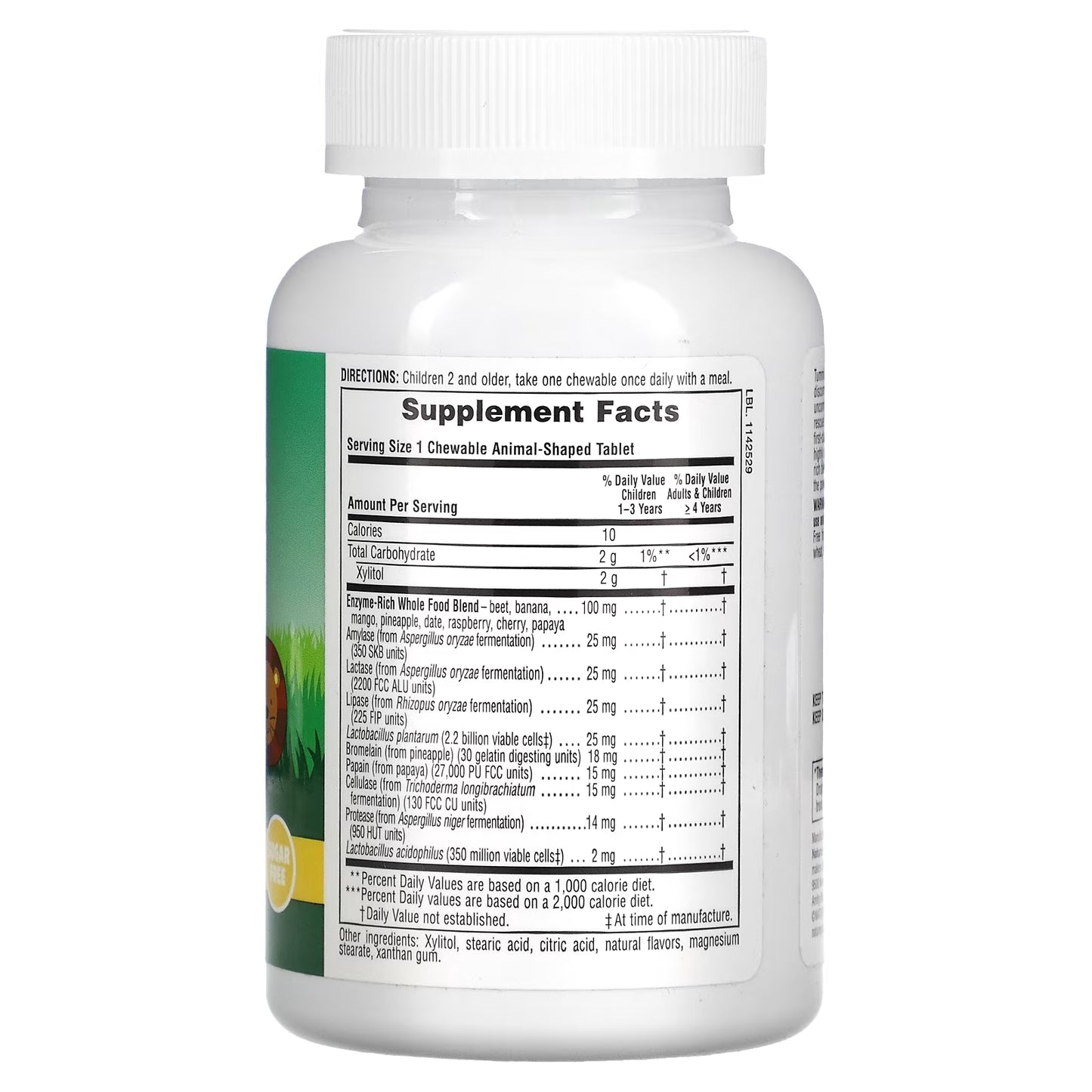 NaturesPlus® Animal Parade, Tummy Zyme, Chewable, 90 Tablets