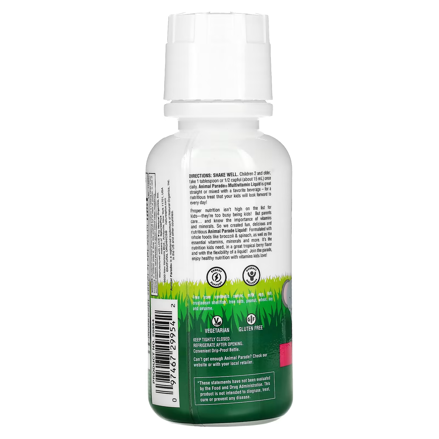 NaturesPlus® Animal Parade, Liquid 8 fl oz (236.56 ml)