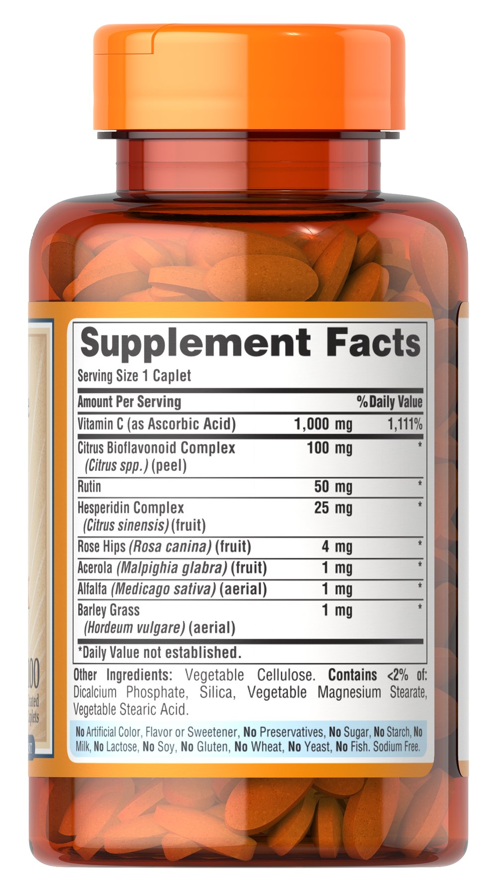 Vitamin C-1000 mg with Bioflavonoids-100 Capsules