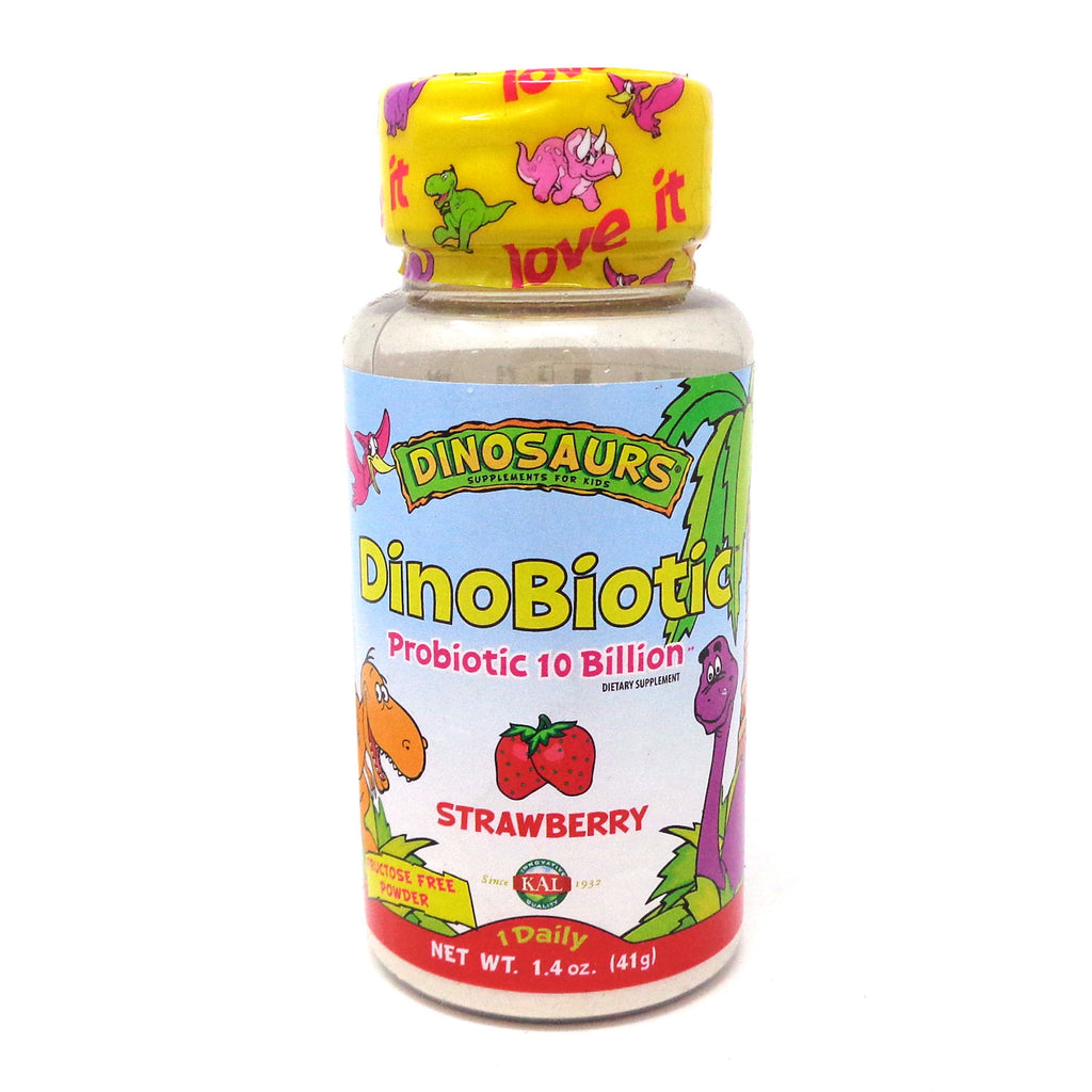 KAL DinoBiotic Probiotic 10 Billion Strawberry 1.4 Oz