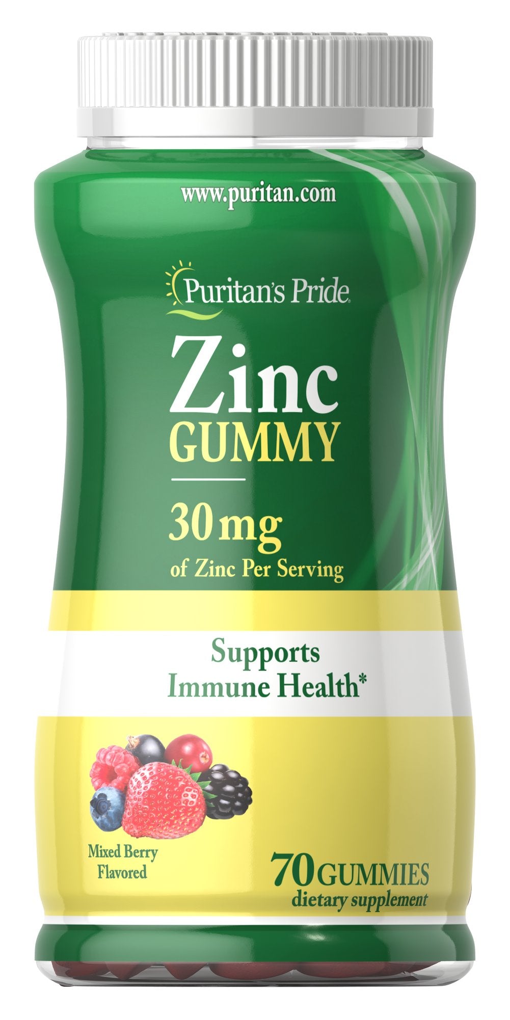 Zinc Gummy 30 Mg 70 Gummies