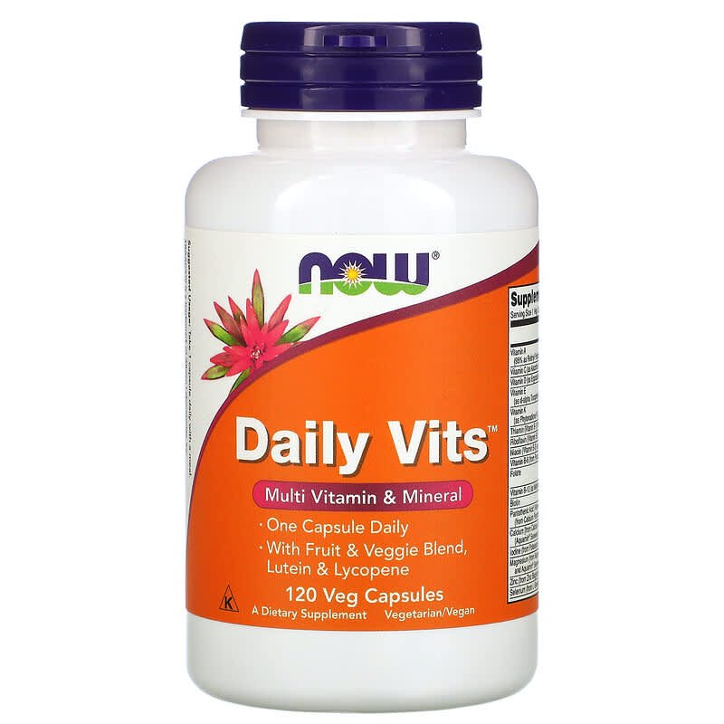 Daily Vits, Multi Vitamin & Mineral, 120 Veg Capsules