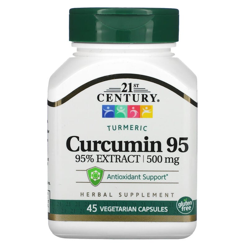 Curcumin 95, 500 mg, 45 Vegetarian Capsules