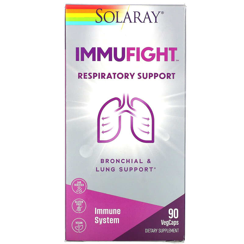 ImmuFight, Respiratory Support, 90 VegCaps