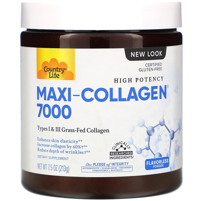 High Potency Maxi-Collagen 7000, Flavorless Powder, 7.5 oz (213 g)