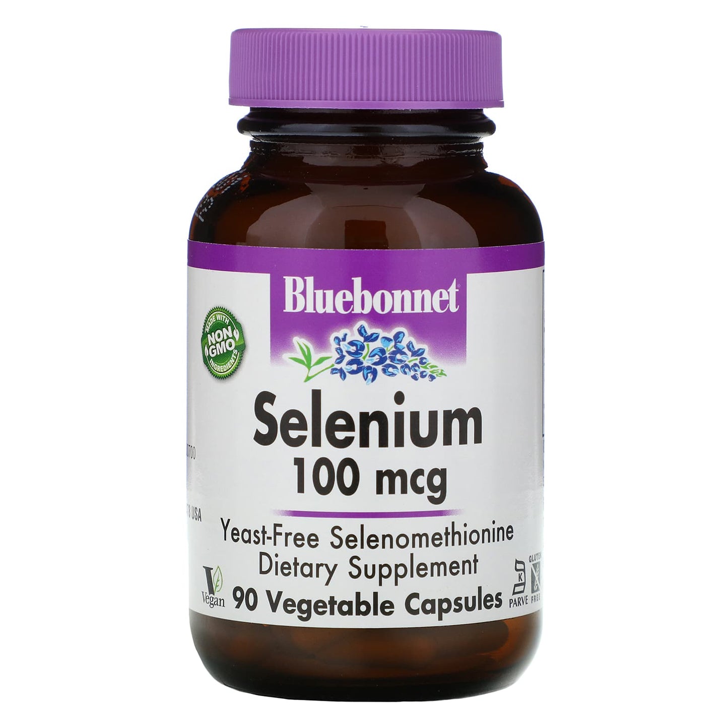 Selenium, Selenomethionine, 100 mcg, 90 Vegetable Capsules