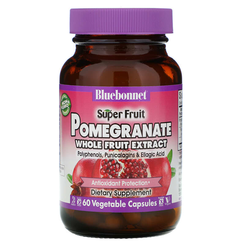 Super Fruit, Pomegranate Whole Fruit Extract, 60 Vcaps
