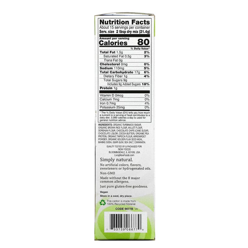 Chocolate Chip Banana Bread Mix, Gluten-Free, 11.3 oz (320 g)