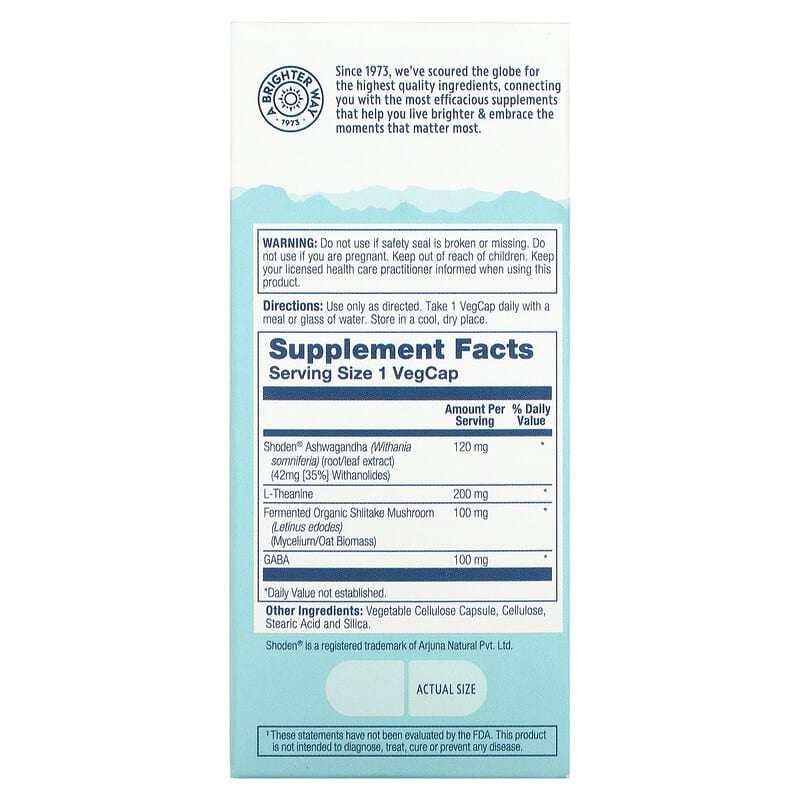 SharpMind Stress, 30 Vegcaps