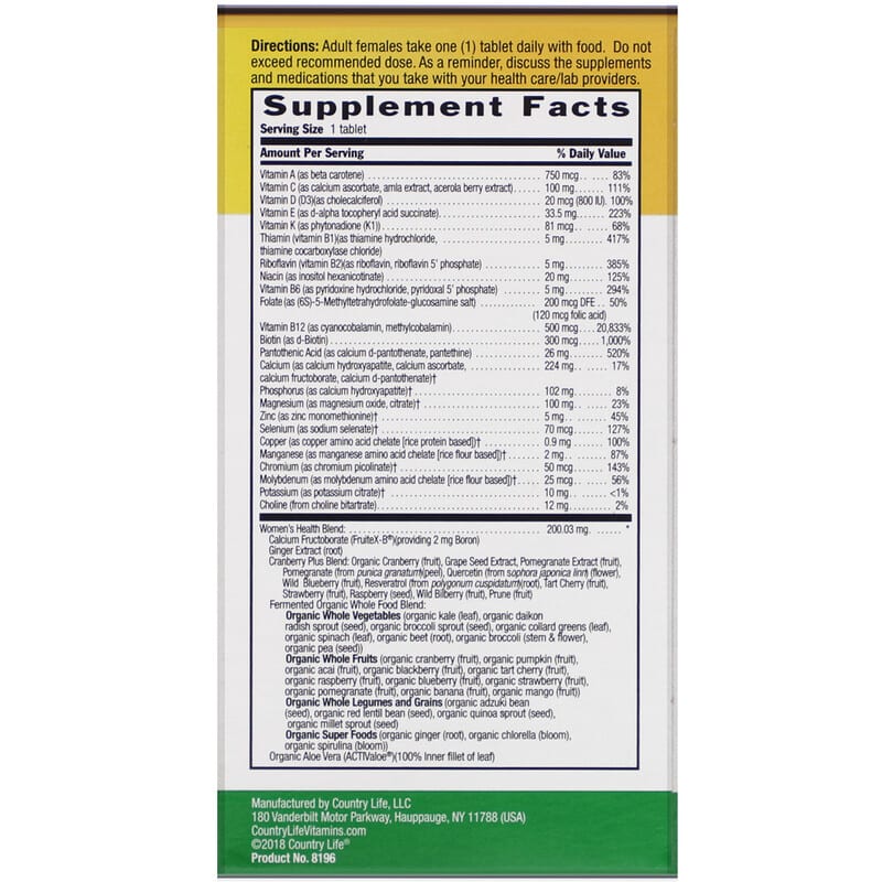 Core Daily-1 Multivitamin for Women 50+, 60 Tablets