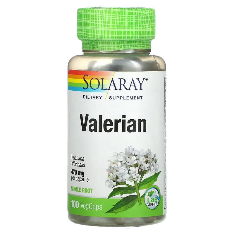 Valerian, 470 mg, 100 VegCaps