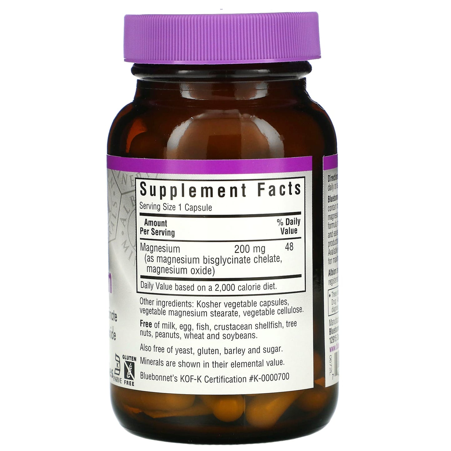 Buffered Chelated Magnesium, 60 Vegetable Capsules