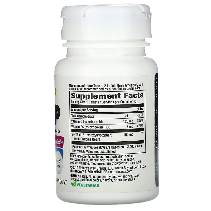 5-HTP, 30 Tablets