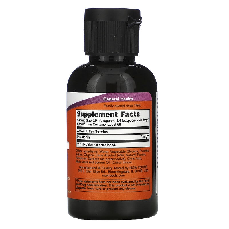 Liquid Melatonin, 2 fl oz (59 ml)