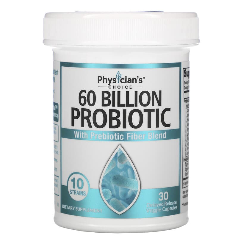 60 Billion Probiotic, 30 Delayed Release Veggie Capsules