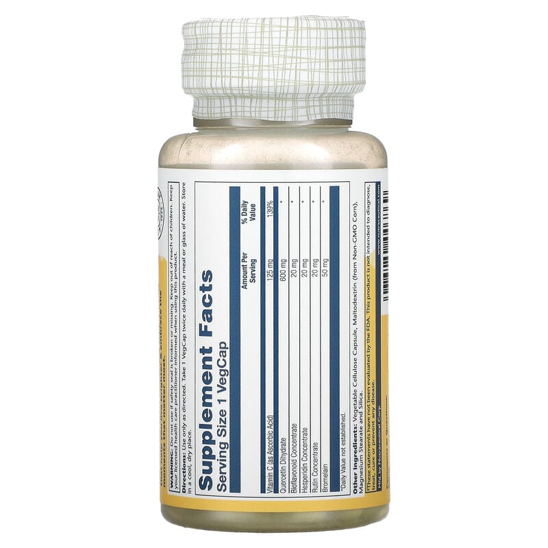 Mega Quercetin, 600 mg, 60 VegCaps