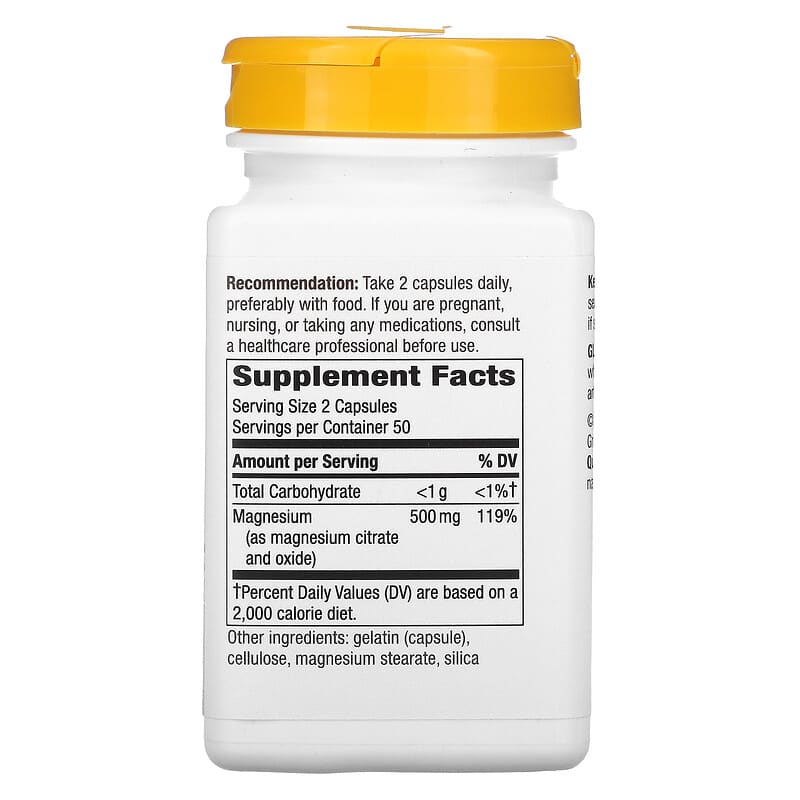 Magnesium Complex, 250 mg, 100 Capsules