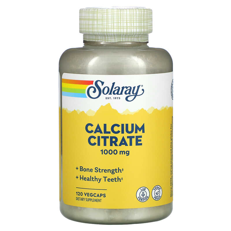 Calcium Citrate, 250 mg, 120 VegCaps