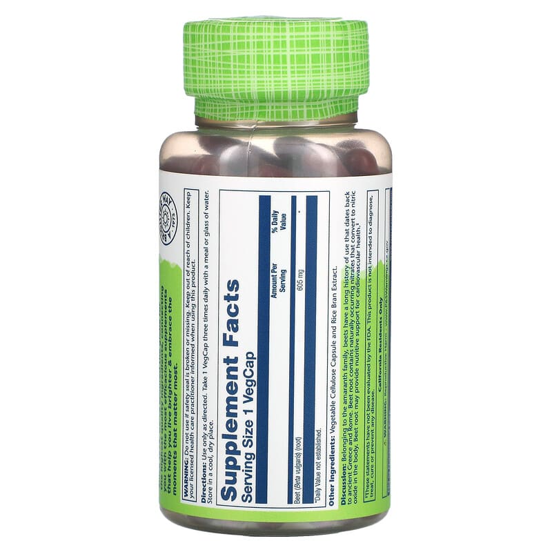 Beet, 605 mg, 100 VegCaps