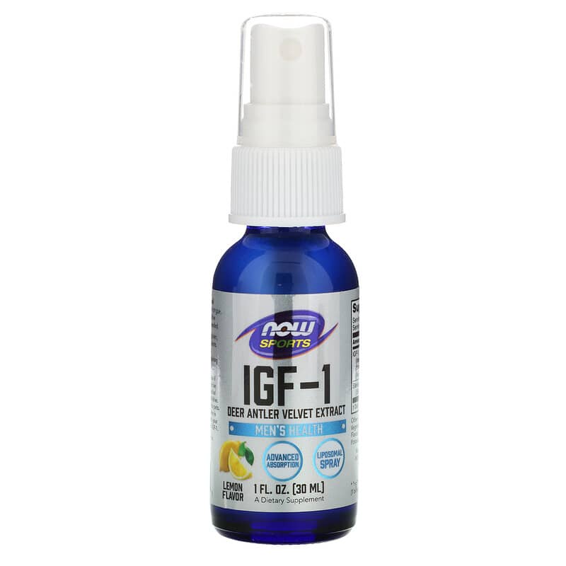 IGF-1, Deer Antler Velvet Extract, Lemon Flavor, 1 fl oz (30 ml)
