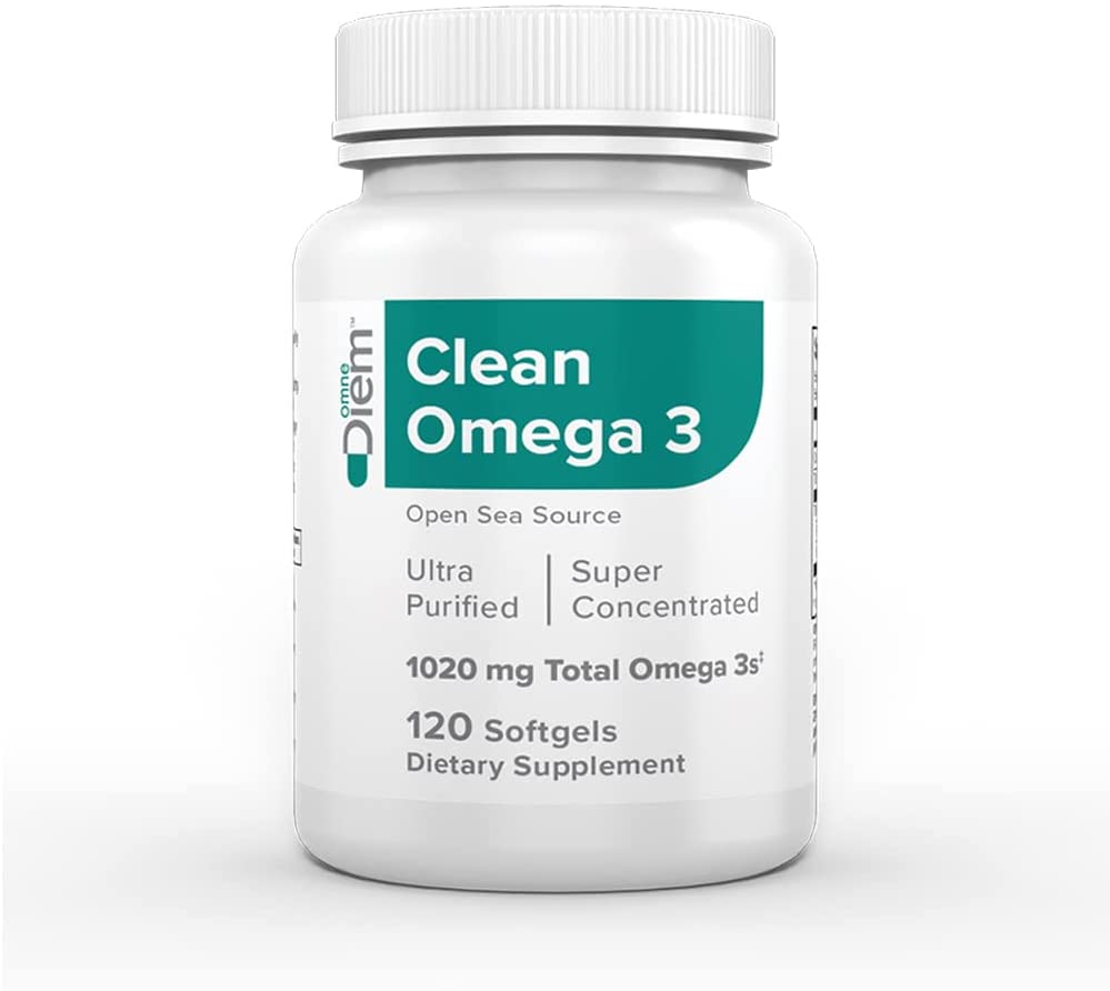Omne Diem Clean Omega 3 1020 Mg 120 Softgels
