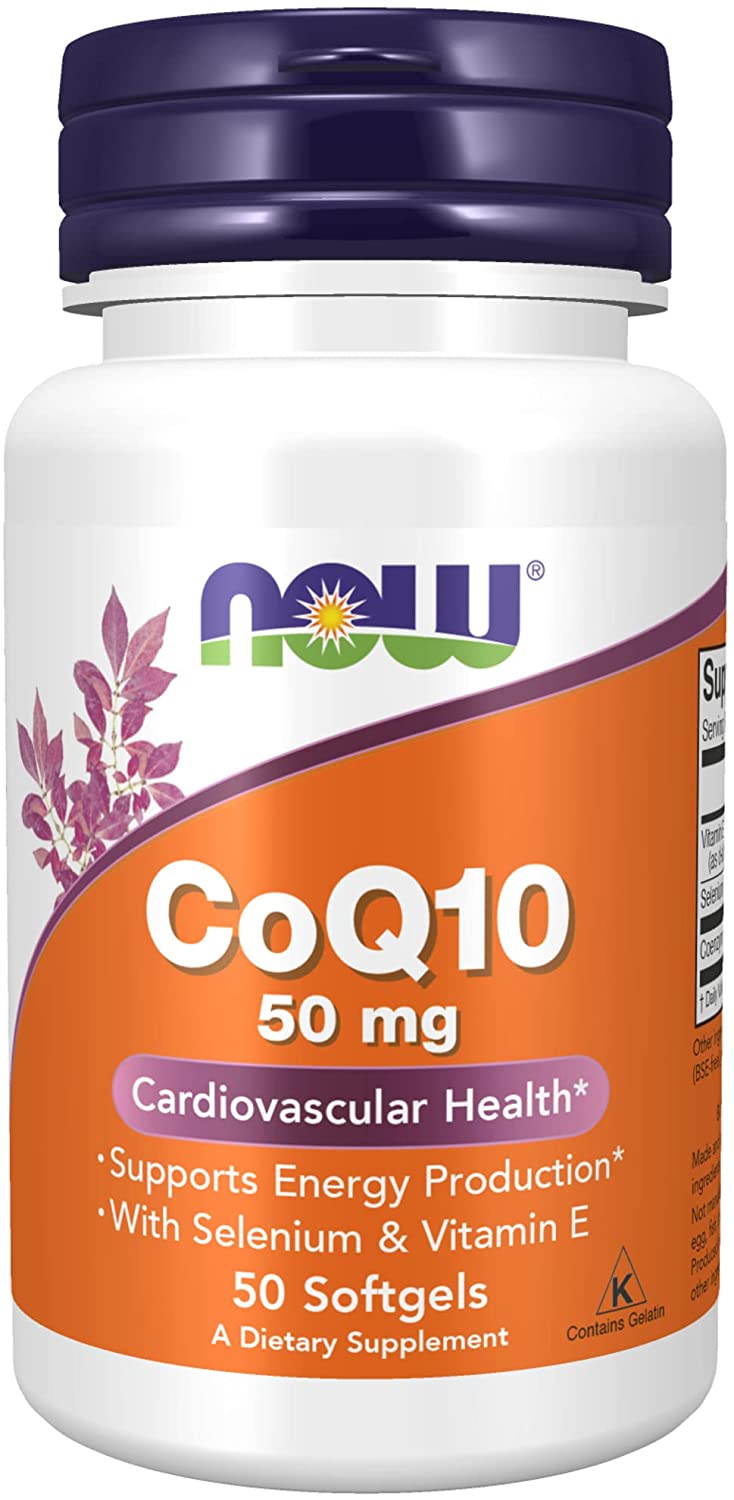 CoQ10 50 mg, 50 Softgels