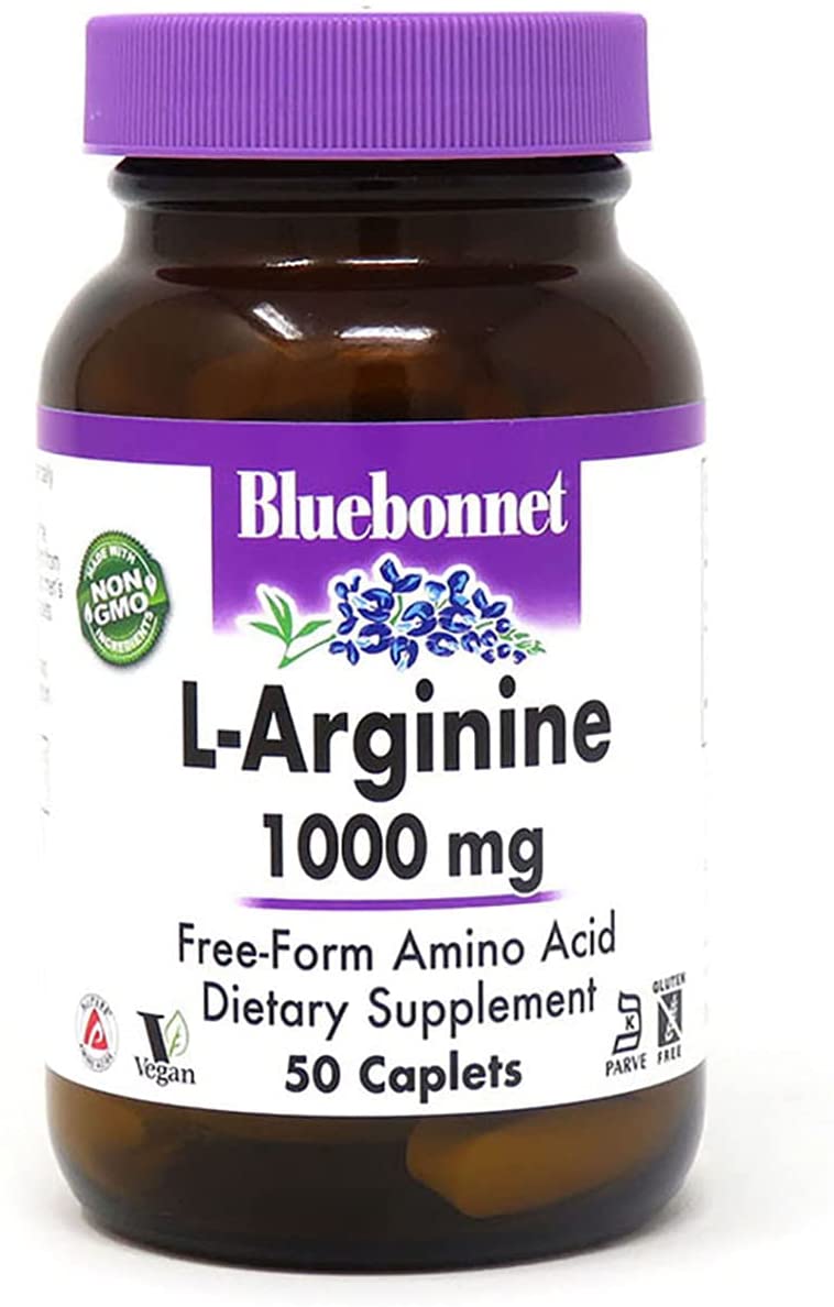 L-Arginine 1000mg, 50 Caplets
