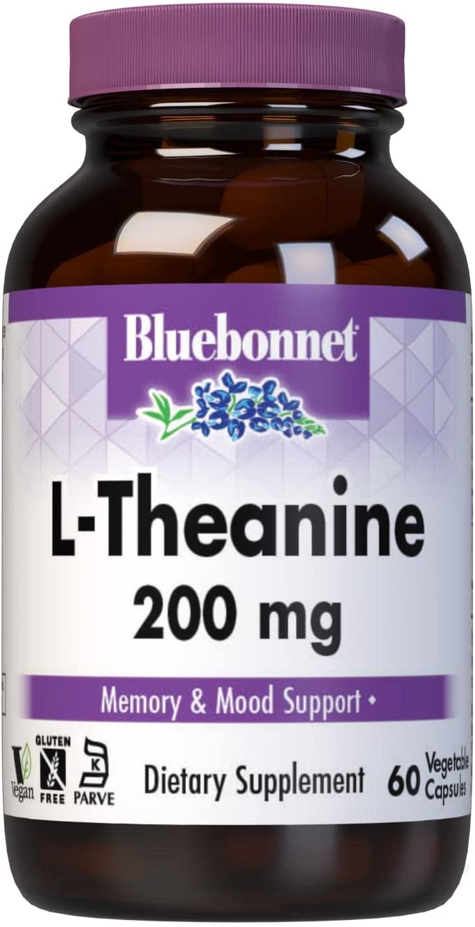 L-Theanine 200 mg, 60 Count