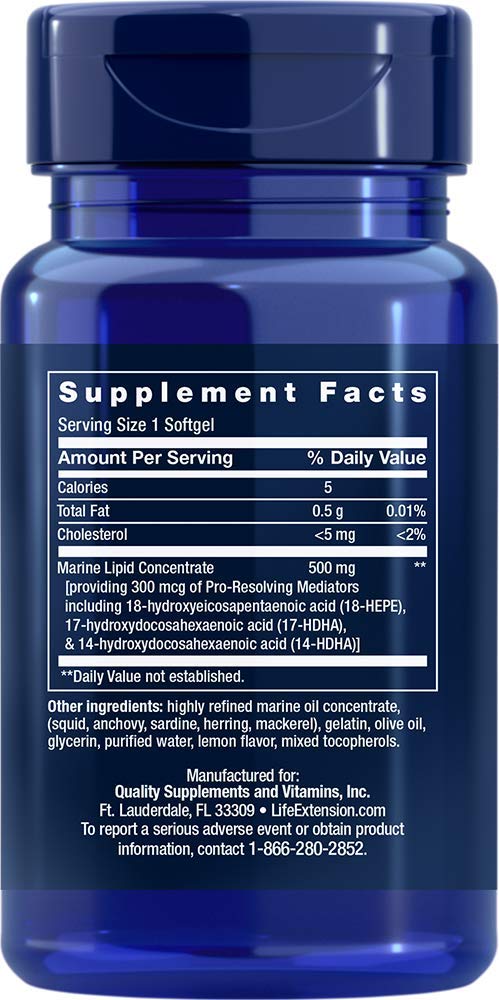 Pro-Resolving Mediators, 30 Softgels