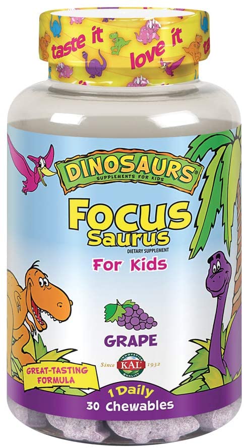 Focus-Saurus Grape, 30 Count