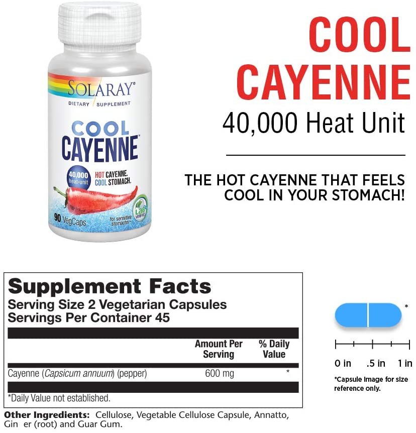 Cool Cayenne 40,000 HU 90 VegCaps