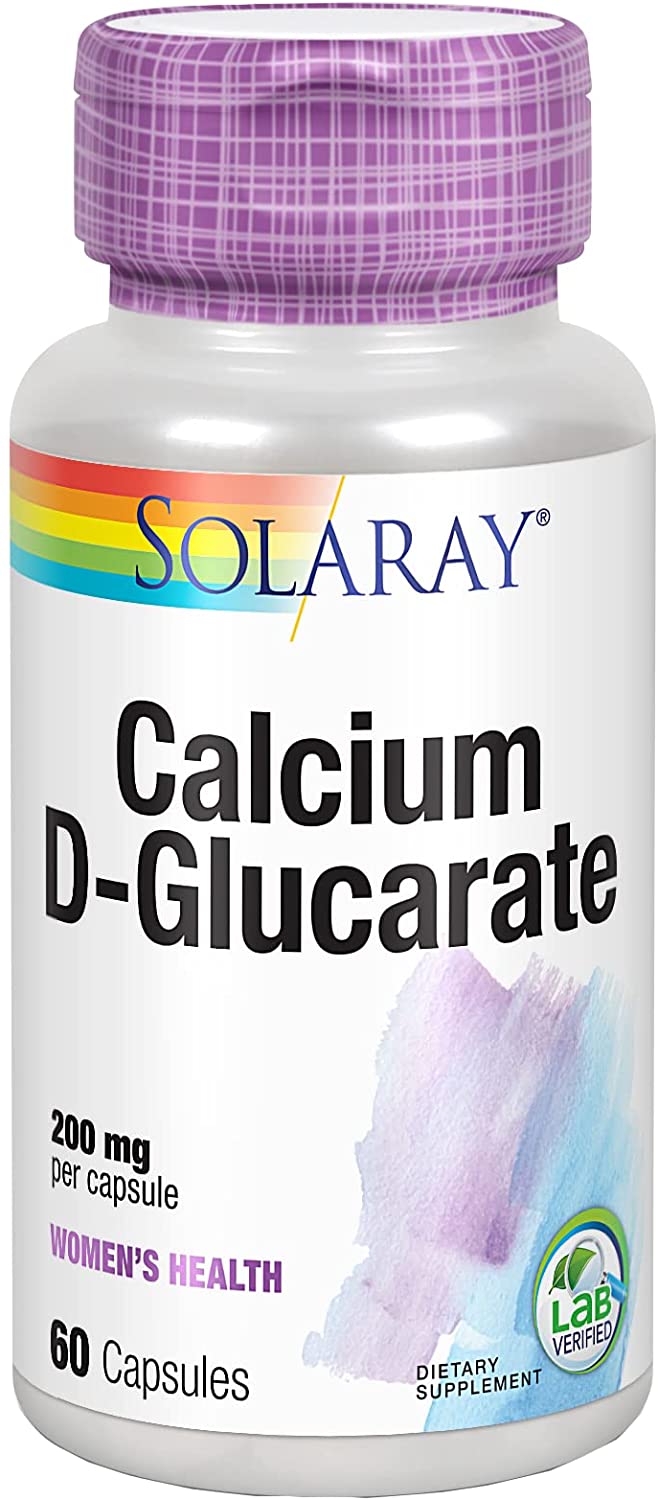 Solaray Calcium D-Glucarate, Capsule (Btl-Plastic) 400mg | 60ct