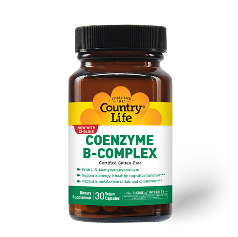 Country Life Coenzyme B-Complex 30 Vegan cups