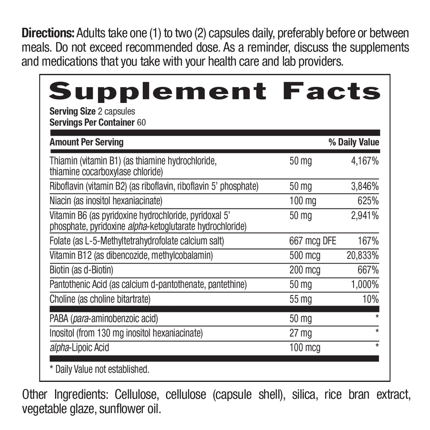 Country Life Coenzyme B-Complex 30 Vegan cups
