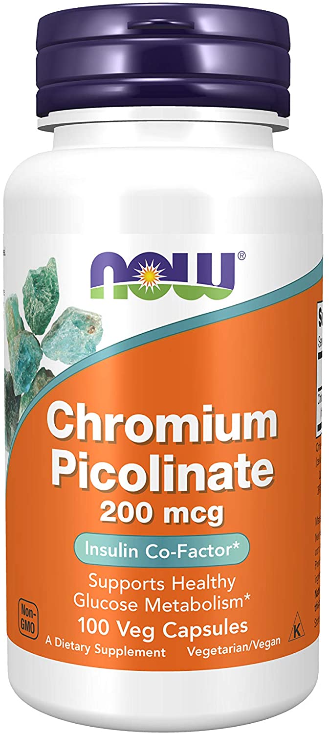 Chromium Picolinate 200 mcg, 100 Veg Capsules