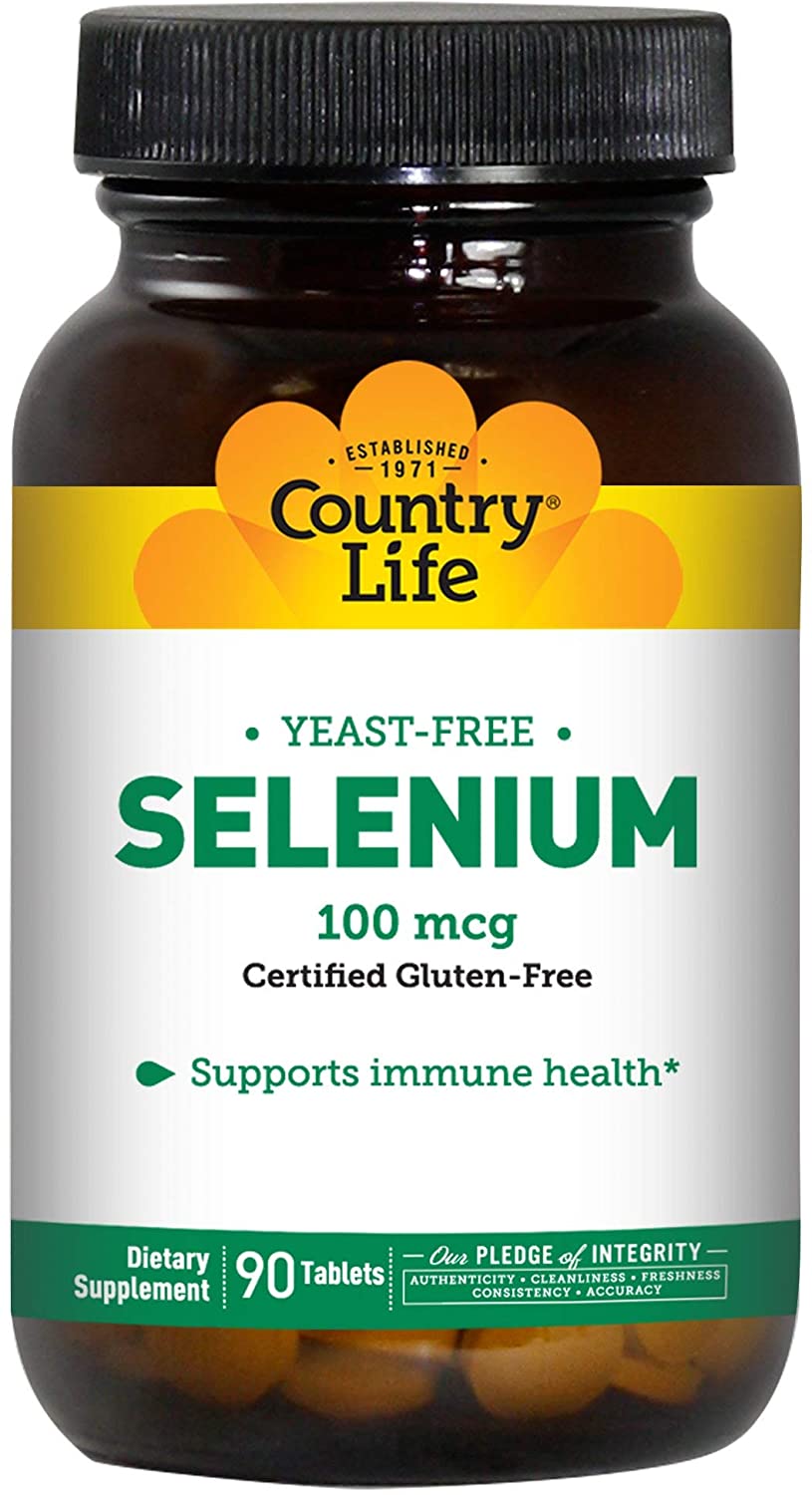 Selenium 100mcg - 90 Count - May Help Support Immune Health