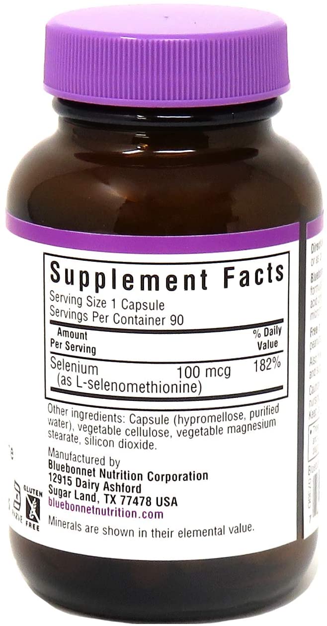 SELENIUM Glycinate 100 mcg 90 Vegetable Capsules