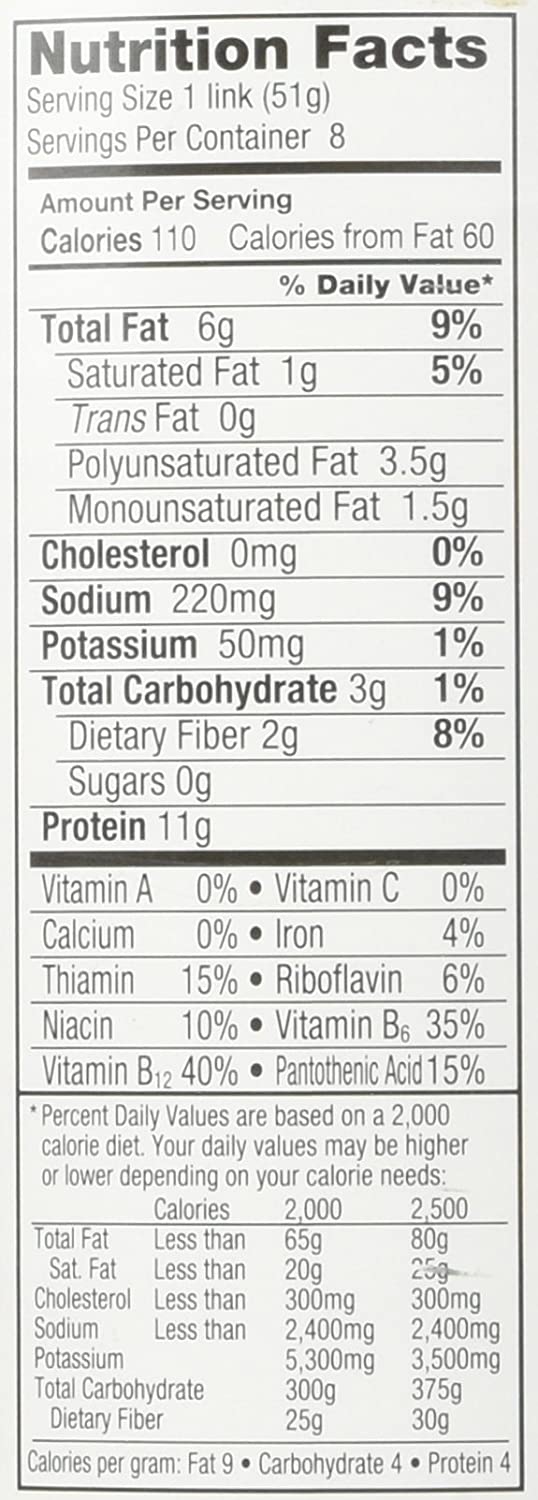 Worthington Big Franks Vegan 1lb (567g)
