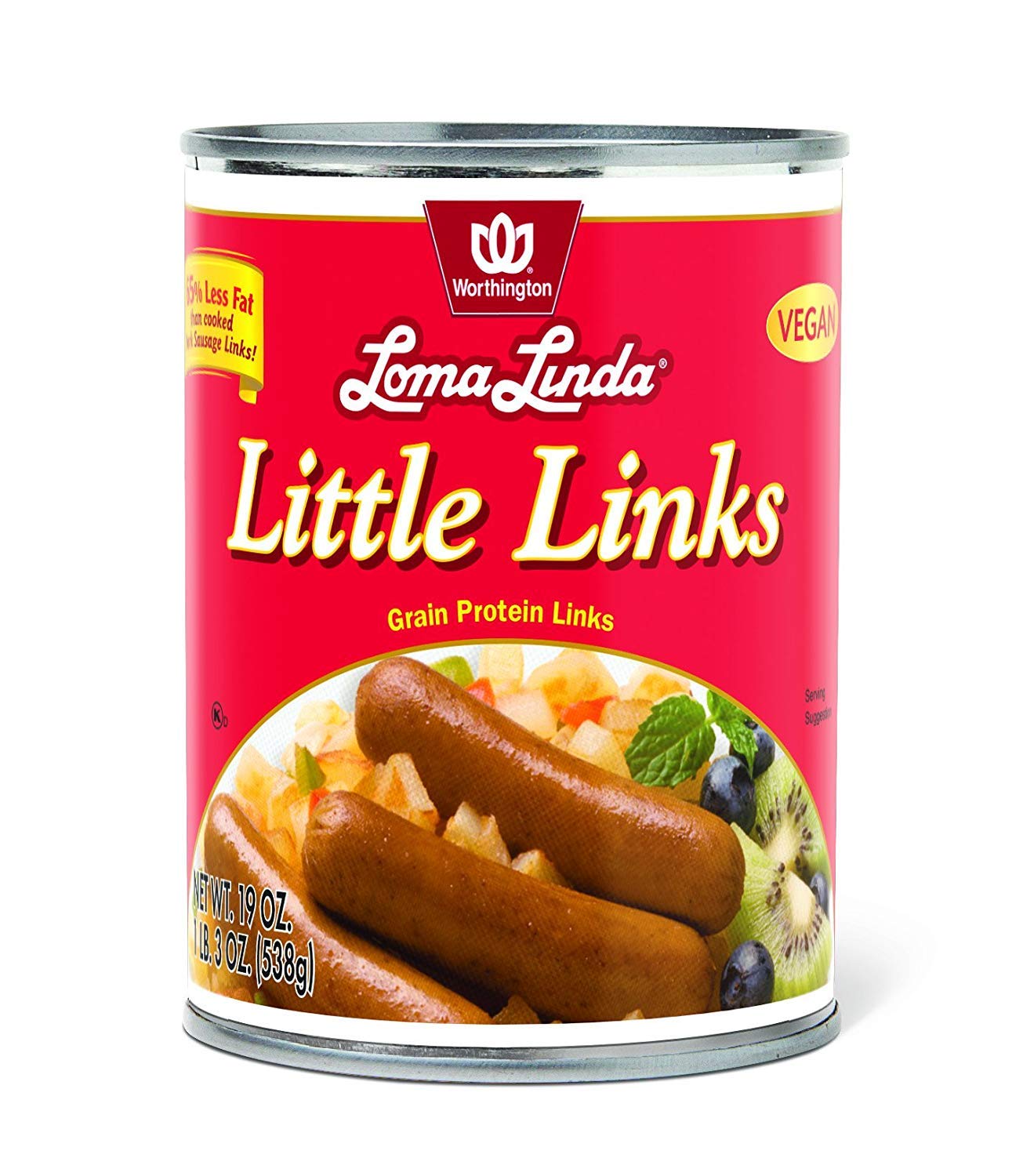 Worthington Little Links Vegan 1lb (538g)