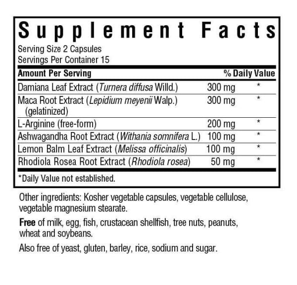 Intimate Essentials for Her Sexual Response & Libido Boost, 30 Capsules