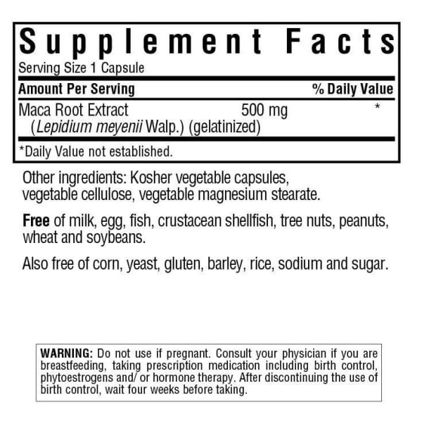 Intimate Essentials Maca Capsules, 90 Capsules
