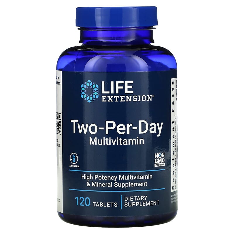 Two-Per-Day Multivitamin, 120 Tablets