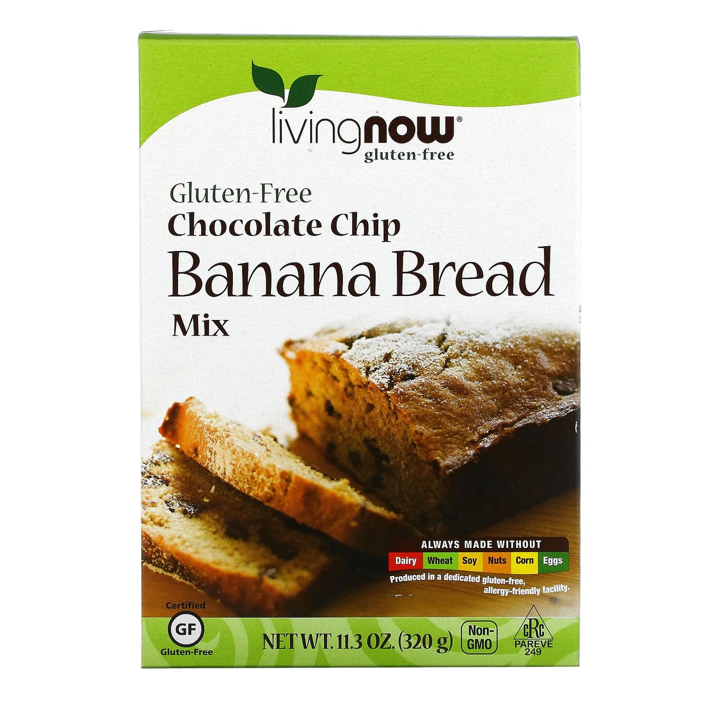 Chocolate Chip Banana Bread Mix, Gluten-Free, 11.3 oz (320 g)