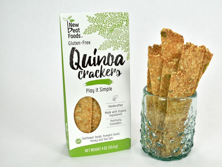 Play It Simple Quinoa Crackers