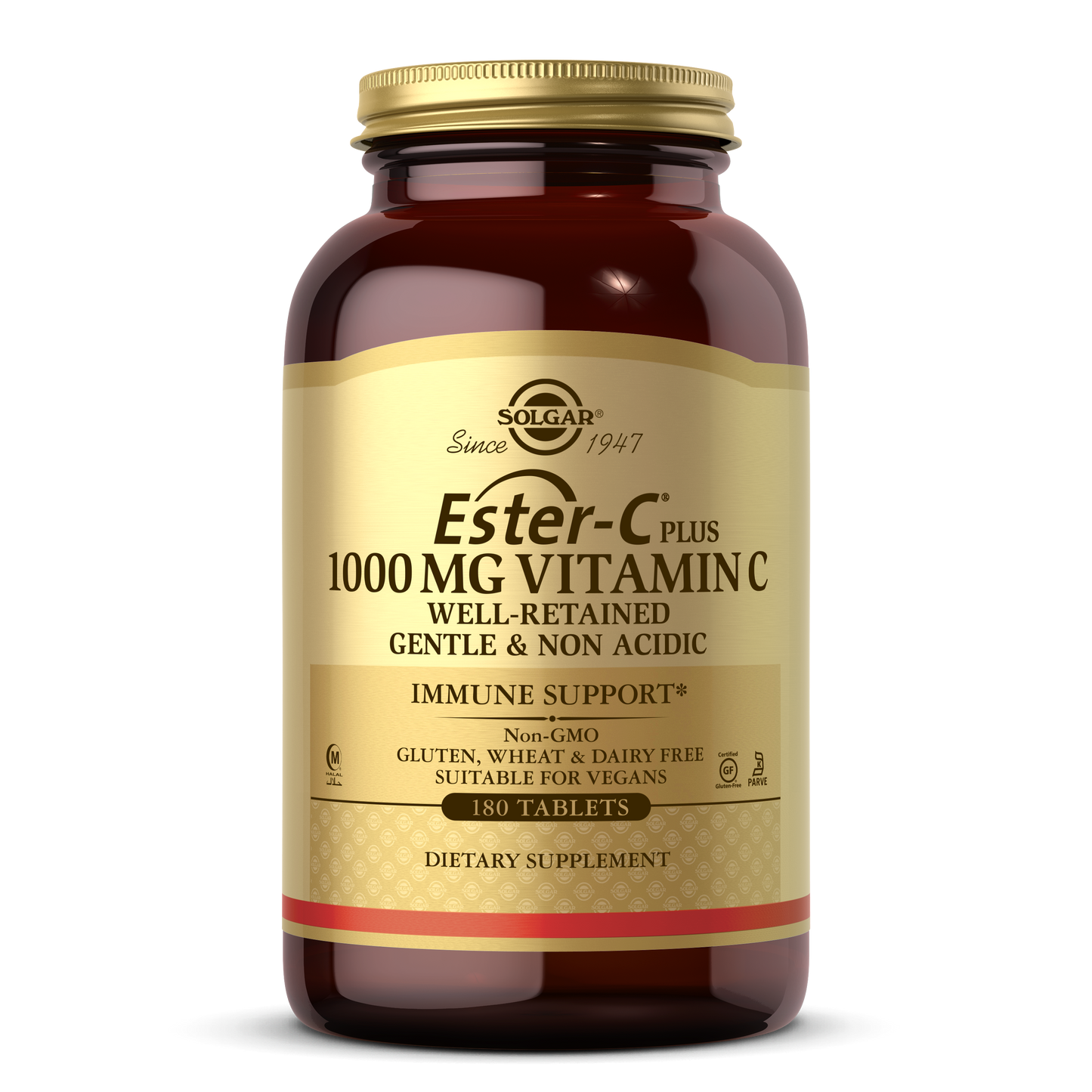 Ester-C® Plus 1000 mg Vitamin C Tablets (Ester-C® Ascorbate Complex), 180 ct