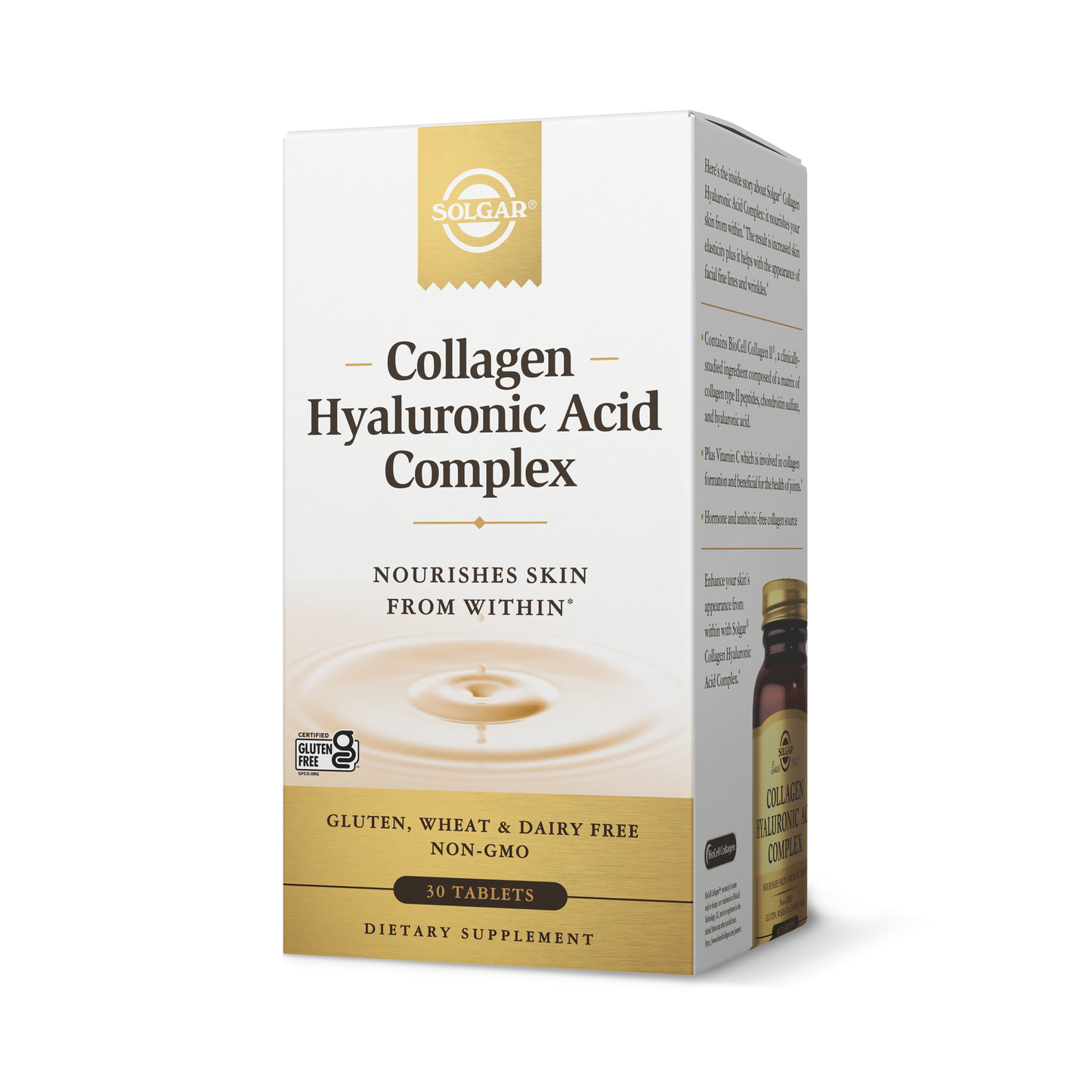 Collagen Hyaluronic Acid Complex Tablets, 30 ct