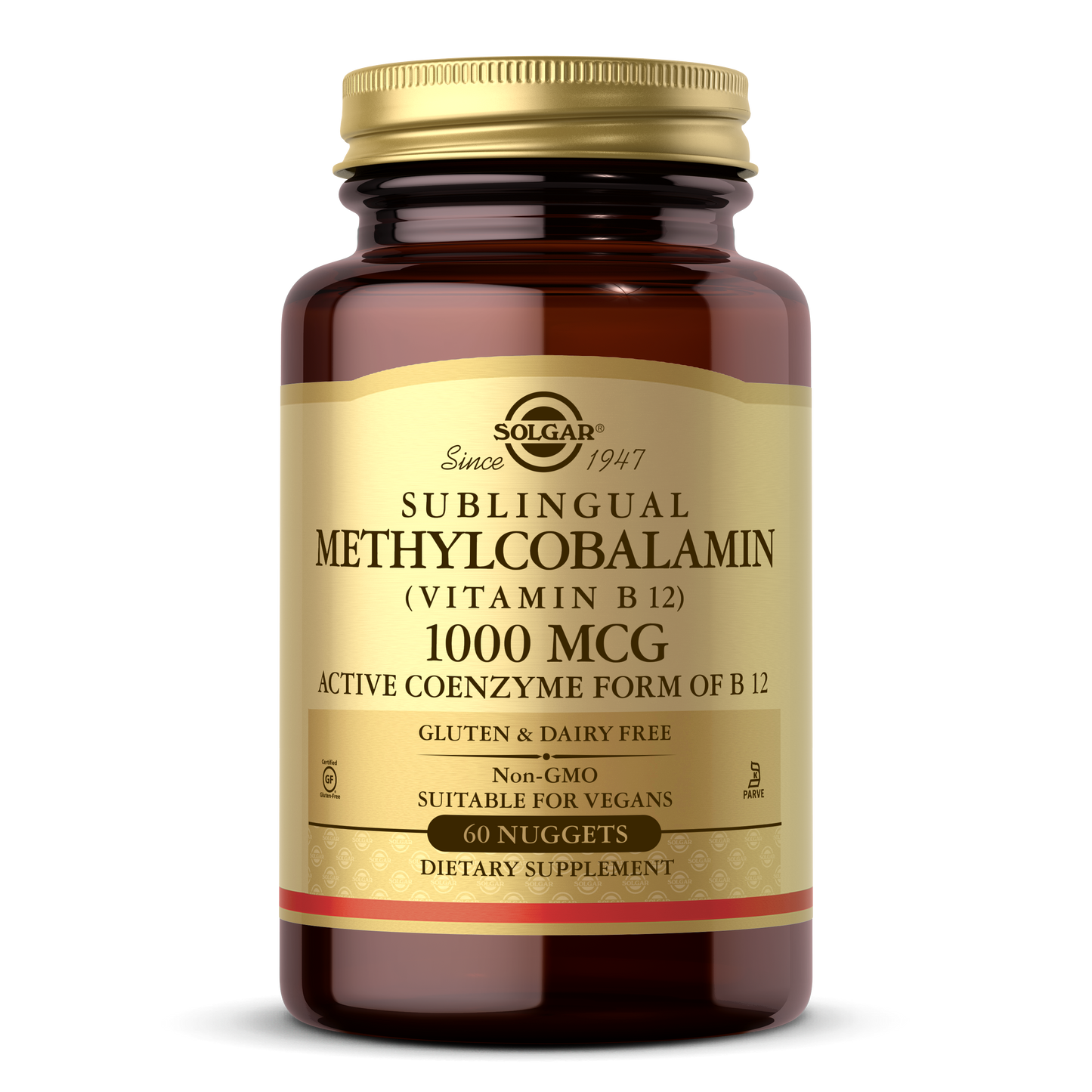 Methylcobalamin (Vitamin B12) 1000 mcg Nuggets, 60 Tablets